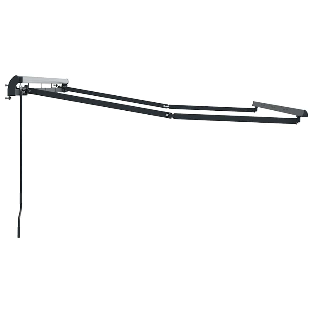 Cadru de copertină Antracit 3 x 2 m Metal GartenMobel Dekor