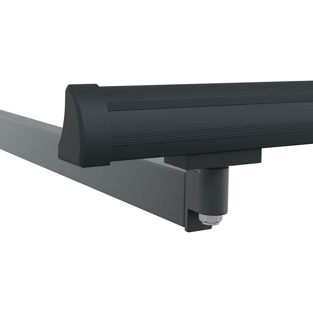 Cadru de copertină Antracit 4 × 3 m Oțel și aluminiu vopsit GartenMobel Dekor