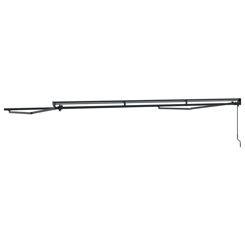 Cadru de copertină Antracit 4,5 × 3 m Oțel și aluminiu vopsit GartenMobel Dekor