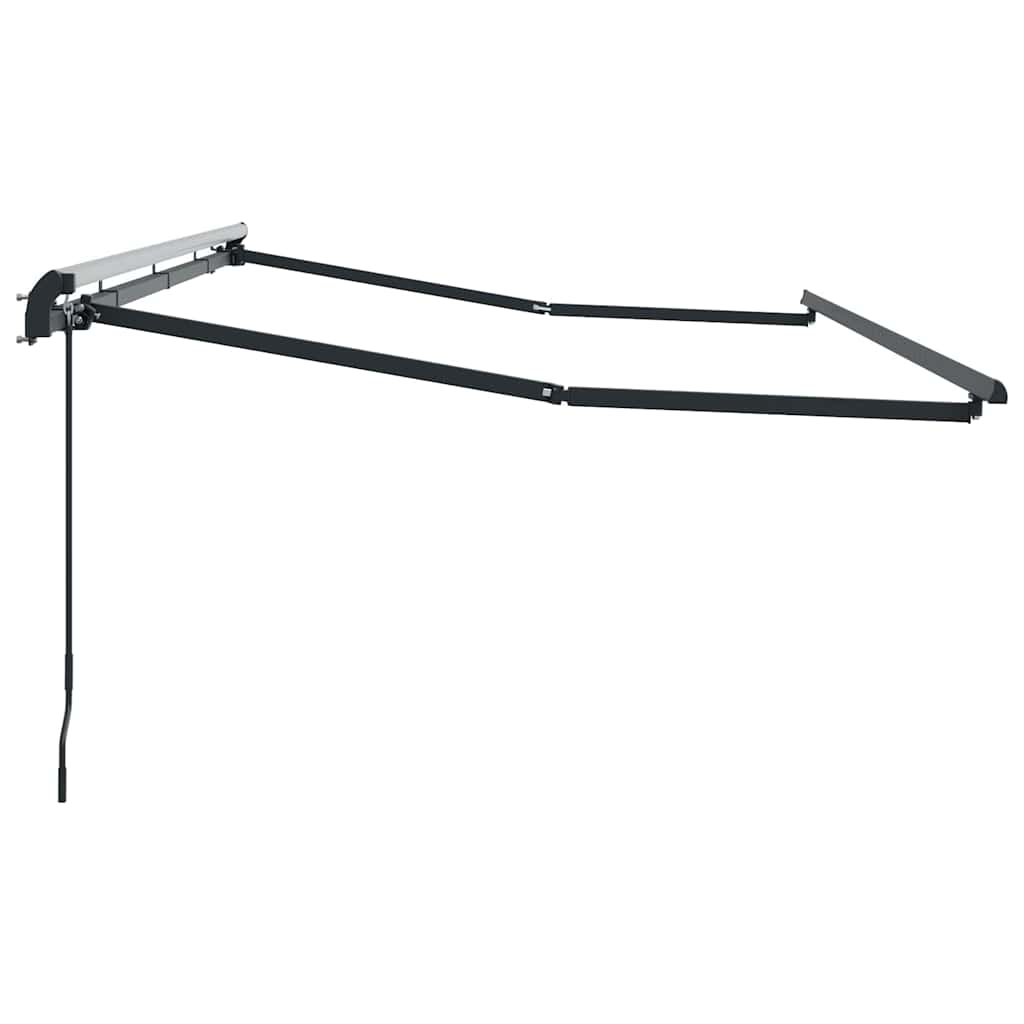Cadru de copertină Antracit 4 x 2 m Metal GartenMobel Dekor