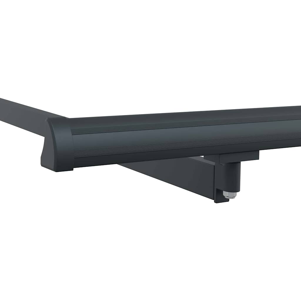 Cadru de copertină Antracit 4 x 2 m Metal GartenMobel Dekor