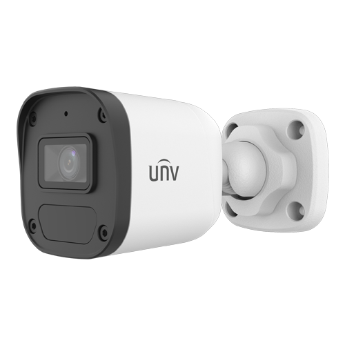Camera IP 2MP, lentila 2.8mm, Smart IR 30m, Microfon, PoE, IP67- UNV IPC2122LB-AF28-ECO SafetyGuard Surveillance