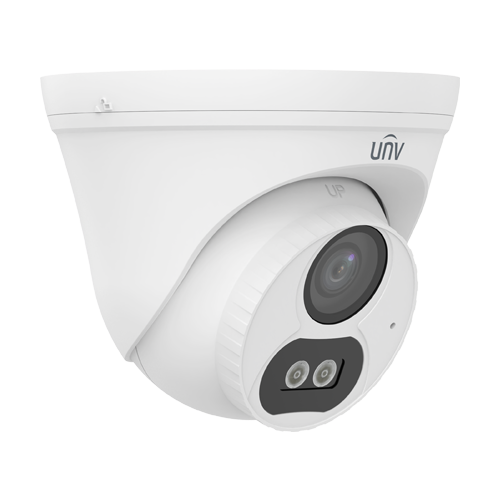 Camera IP ColorHunter 4MP, lentila 2.8mm, IR 30m, WL 15m, Mic, PoE, IP67 - UNV IPC3614LB-AF28-DL-ECO SafetyGuard Surveillance