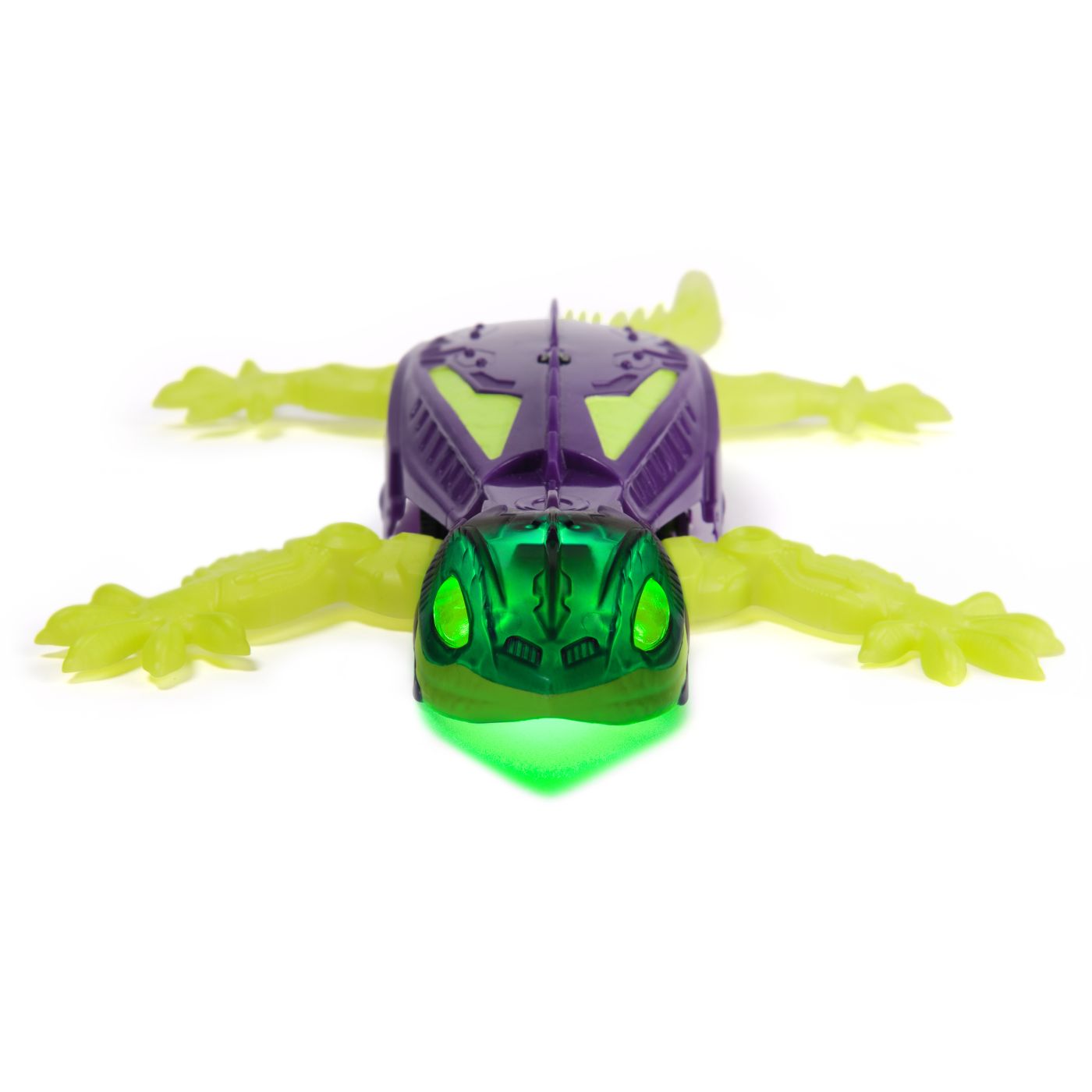 HEX BOTS SOPARLA CATARATOARE GECKO MOV CU TELECOMANDA SuperHeroes ToysZone