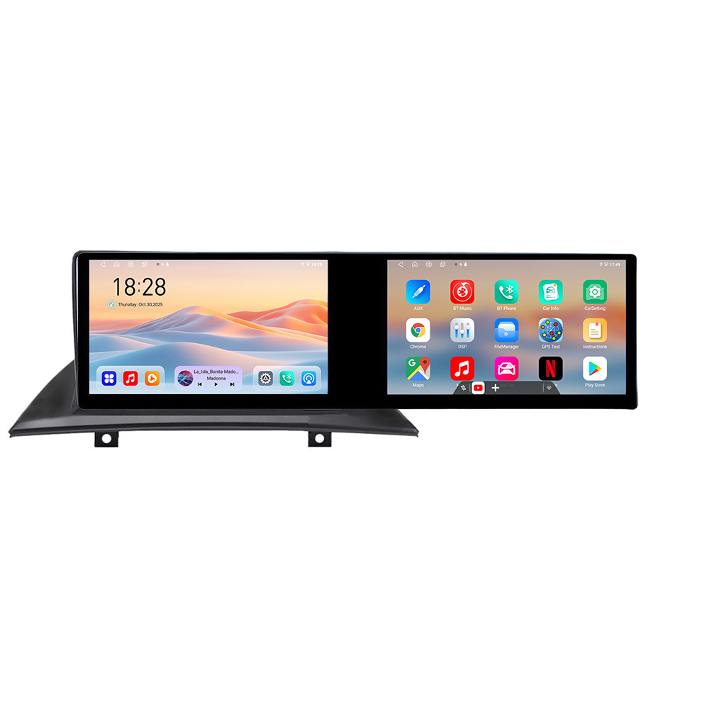 Navigatie BMW X3 2004-2012 Lenovo 8 core 4+64 10.5 inch Incell 1K android Wifi 5Ghz gps internet CarStore Technology