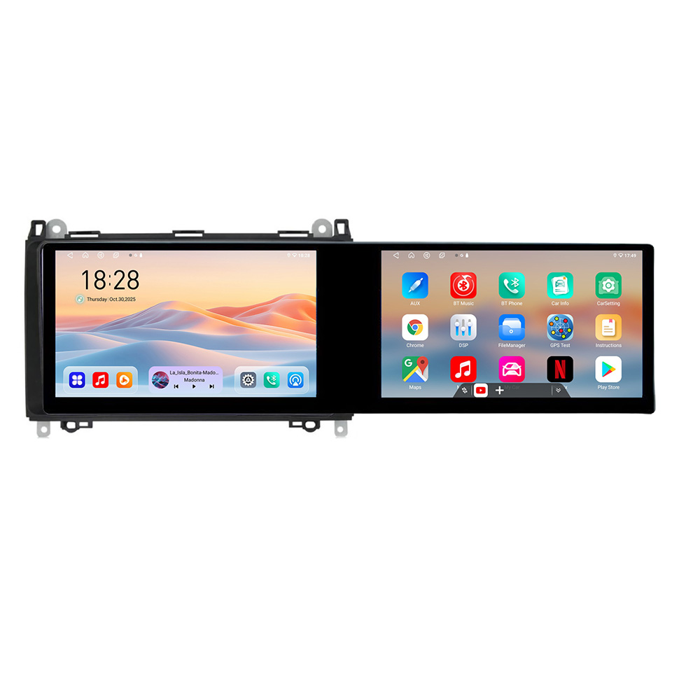 Navigatie Mercedes VW Lenovo 8 core 4+64 10.5 inch Incell 1K android Wifi 5Ghz gps internet v1 CarStore Technology