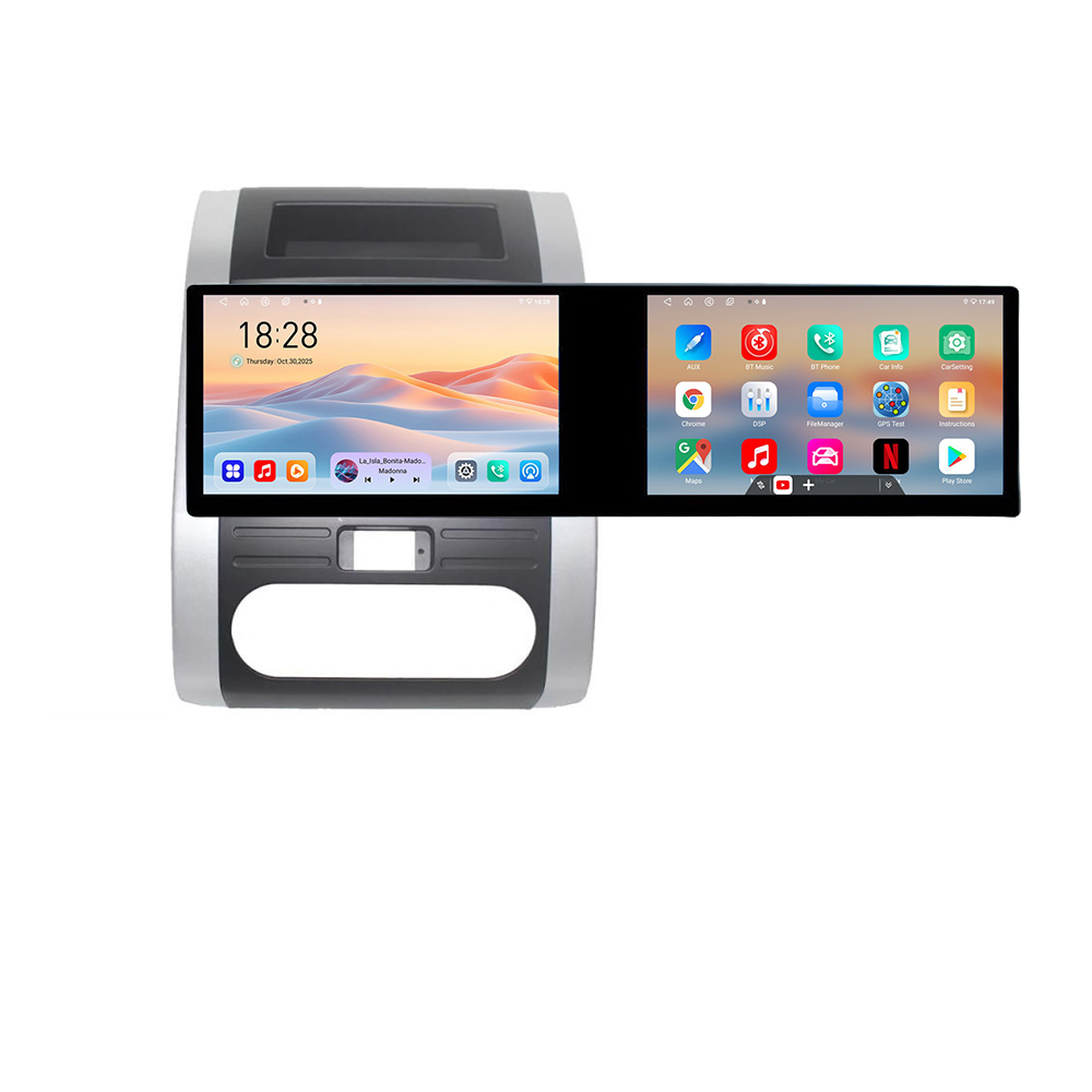 Navigatie Nissan X-trail old Kit-001 Edotec 2 ecrane 8 core 4+128 21.6 inch Incell android Wifi 5Ghz gps internet CarStore Technology