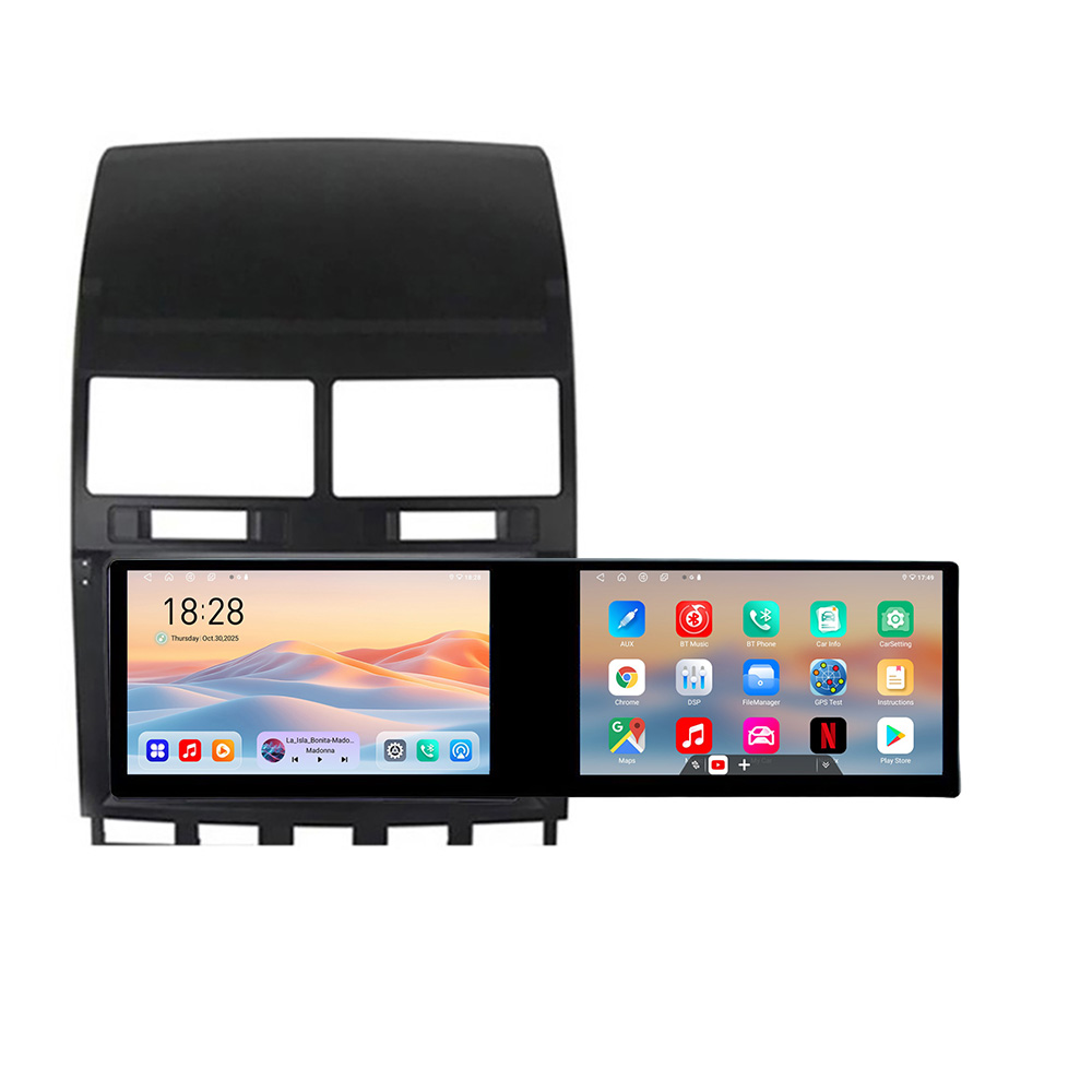 Navigatie VW Touareg 2004-2011 Lenovo 8 core 4+64 10.5 inch Incell 1K android Wifi 5Ghz gps internet CarStore Technology