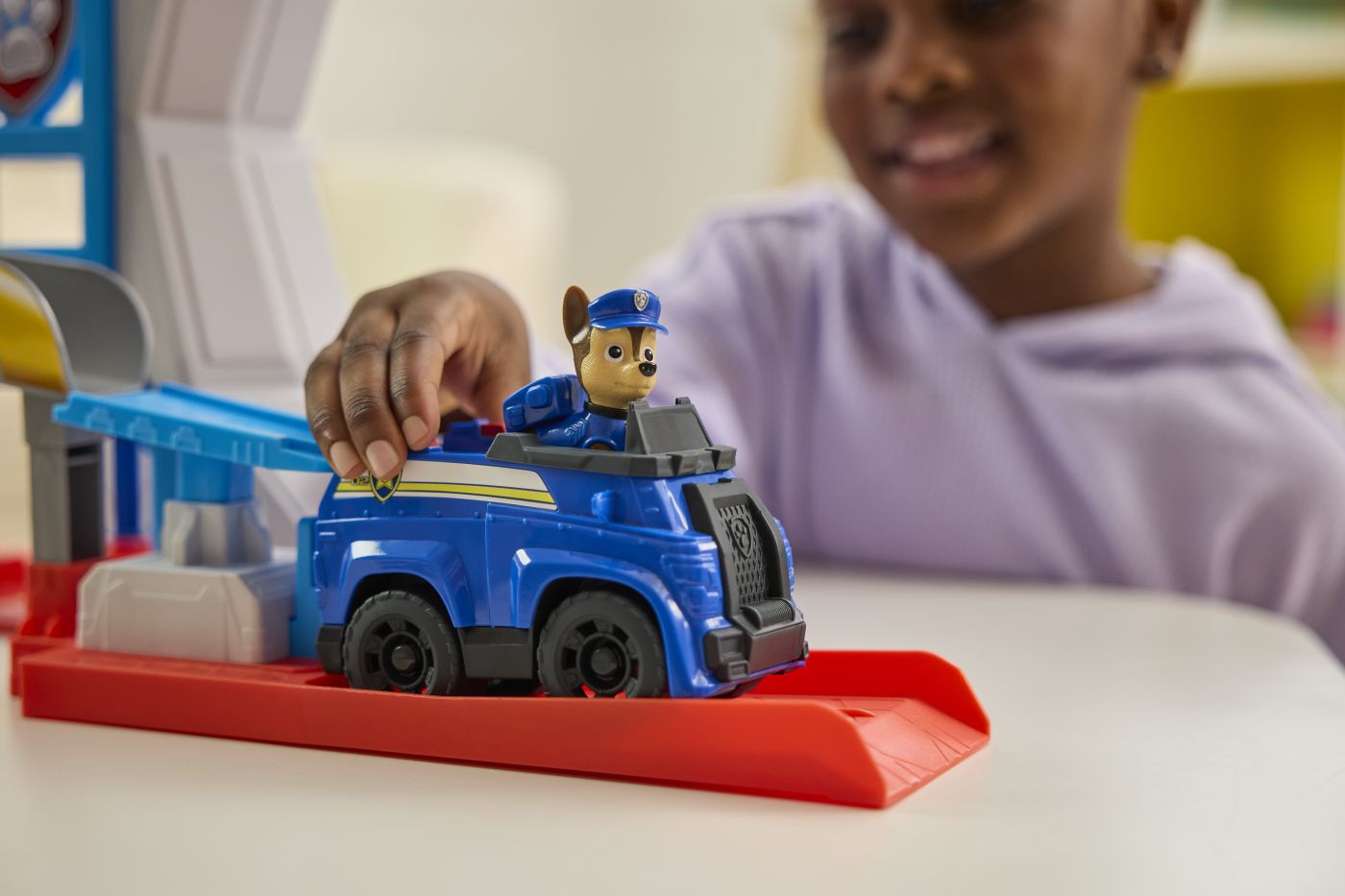 PATRULA CATELUSILOR SET TURN DE OBSERVATIE CU VEHICUL SI FIGURINA CHASE SuperHeroes ToysZone