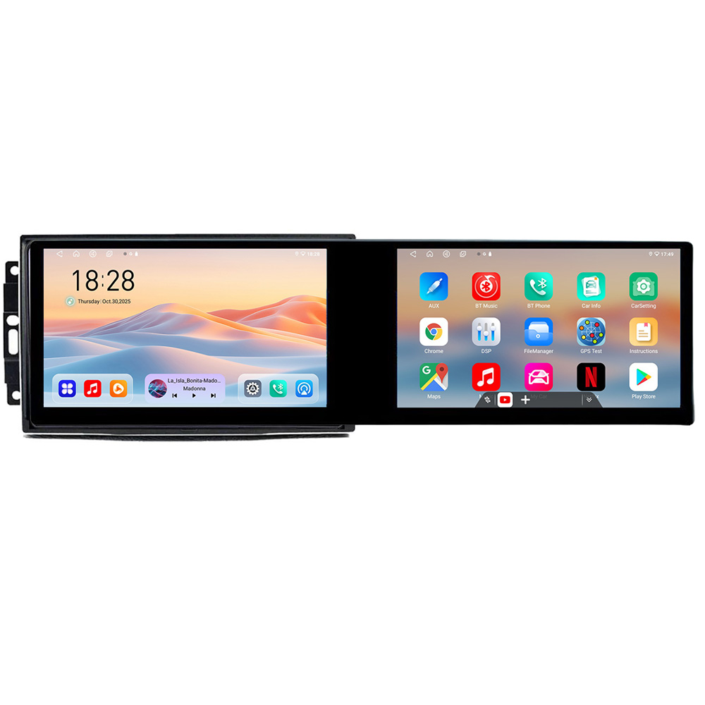 Navigatie CHRYSLER Jeep Manual Kit-202 Edotec 2 ecrane 8 core 4+128 21.6 inch Incell android Wifi 5Ghz gps internet C v1 CarStore Technology