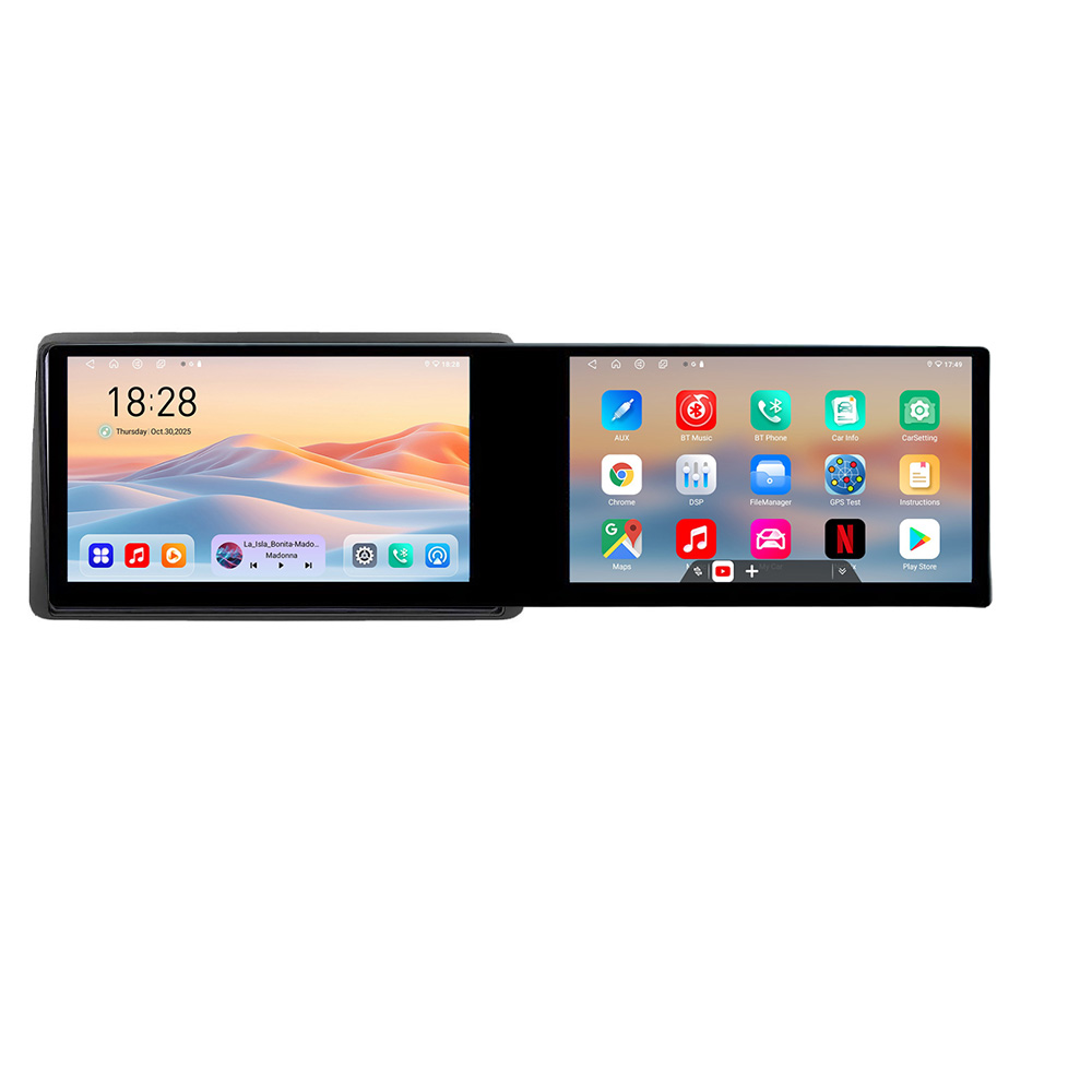 Navigatie DACIA DUSTER dupa 2019 Kit-199 Edotec 2 ecrane 8 core 4+128 21.6 inch Incell android Wifi 5Ghz gps internet v1 CarStore Technology