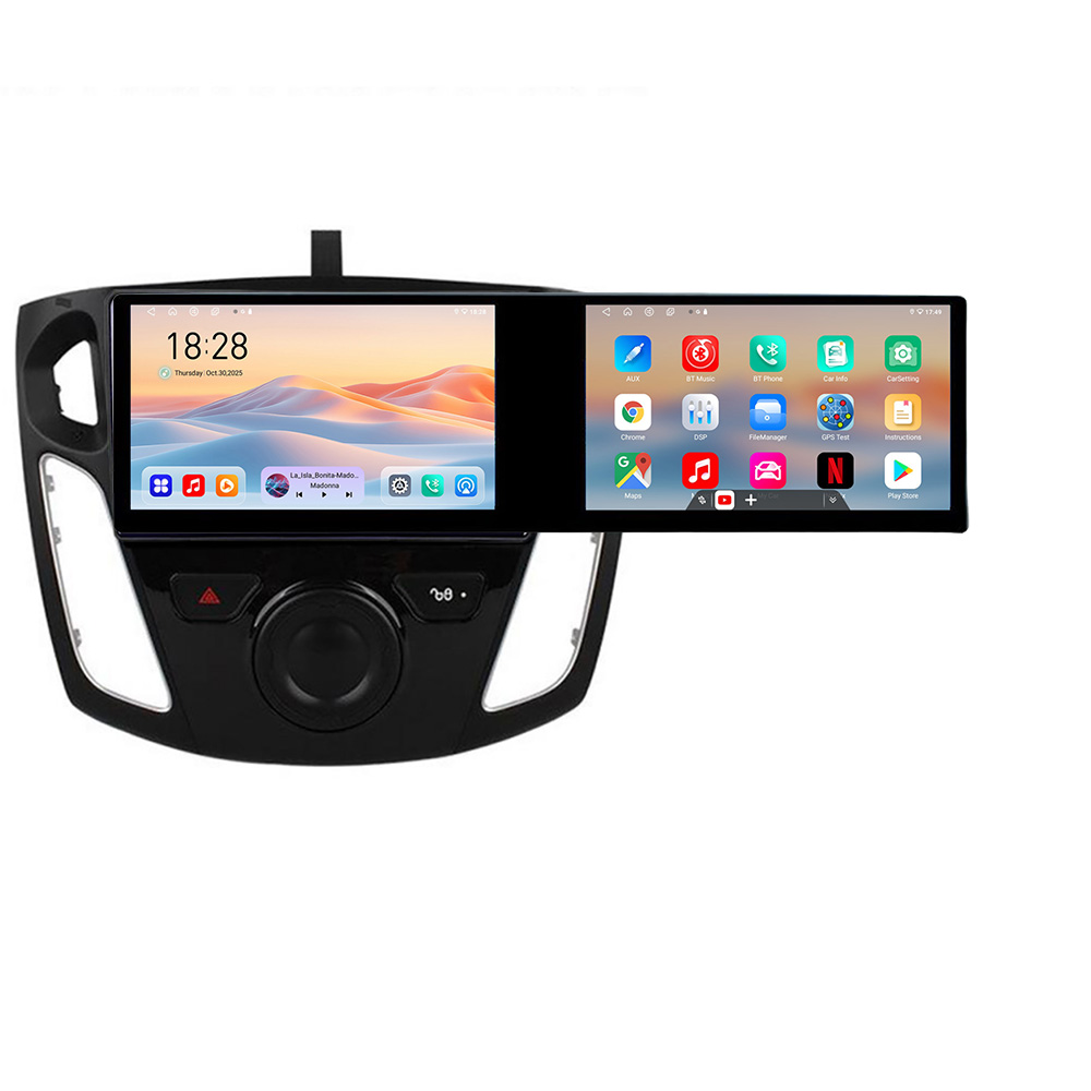 Navigatie Ford Focus 3 2011-2018 Lenovo 8 core 4+64 10.5 inch Incell 1K android Wifi 5Ghz gps internet CarStore Technology