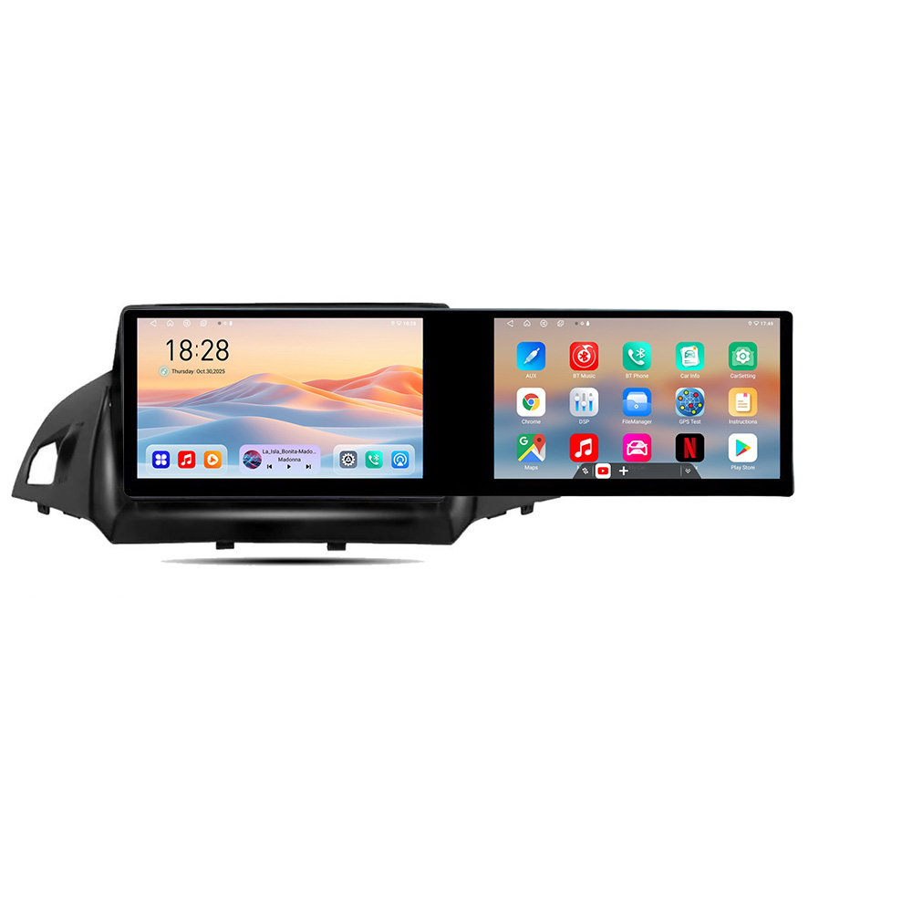 Navigatie Ford Kuga 2013-2017 Kit-362 Edotec 2 ecrane 8 core 4+128 21.6 inch Incell android Wifi 5Ghz gps internet C CarStore Technology
