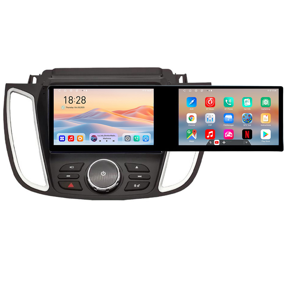 Navigatie Ford Kuga 2015-2020 SYNC2 si SYNC3 Lenovo 8 core 4+64 10.5 inch Incell 1K android Wifi 5Ghz gps internet CarStore Technology