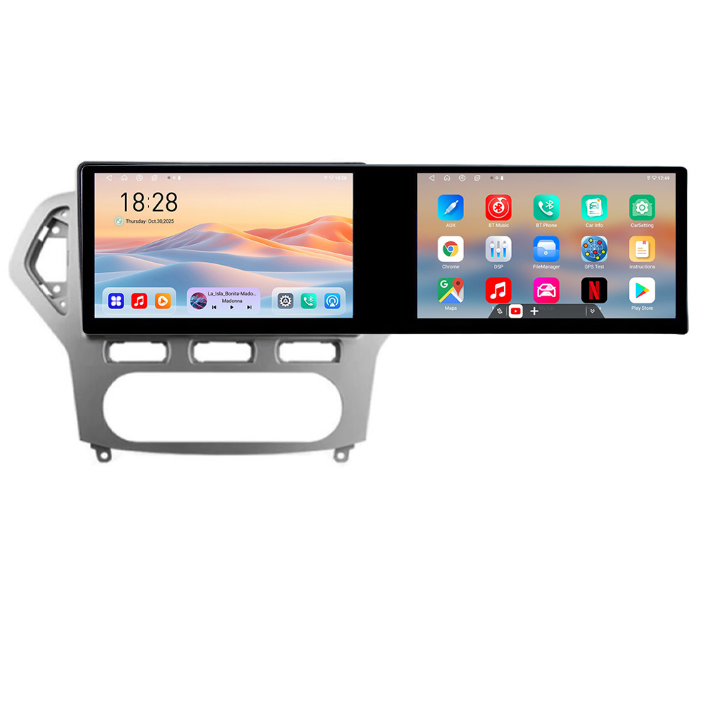 Navigatie Ford Mondeo 2006-2010 Kit-mondeo-ac Edotec 2 ecrane 8 core 4+128 21.6 inch Incell android Wifi 5Ghz gps internet CarStore Technology