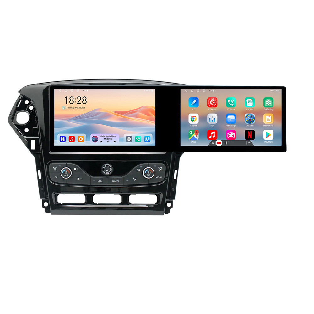 Navigatie Ford Mondeo 2011-2014 Lenovo 8 core 4+64 10.5 inch Incell 1K android Wifi 5Ghz gps internet CarStore Technology