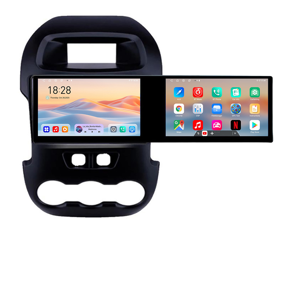 Navigatie Ford Ranger Kit-245 Edotec 2 ecrane 8 core 4+128 21.6 inch Incell android Wifi 5Ghz gps internet CarStore Technology