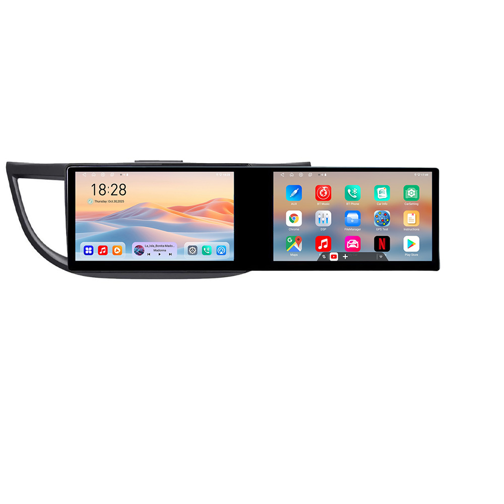 Navigatie Honda CRV 2012-2016 Kit-469 Edotec 2 ecrane 8 core 4+128 21.6 inch Incell android Wifi 5Ghz gps internet C CarStore Technology