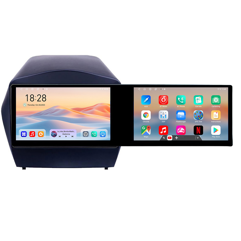 Navigatie Hyundai IX35 Kit-361 Edotec 2 ecrane 8 core 4+128 21.6 inch Incell android Wifi 5Ghz gps internet CarStore Technology