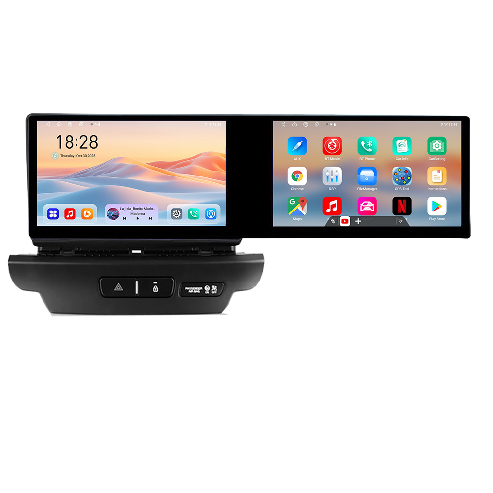 Navigatie Kia Ceed 2018-2020 Edotec 2 ecrane 8 core 4+128 21.6 inch Incell android Wifi 5Ghz gps internet KIT-ceed18 CarStore Technology
