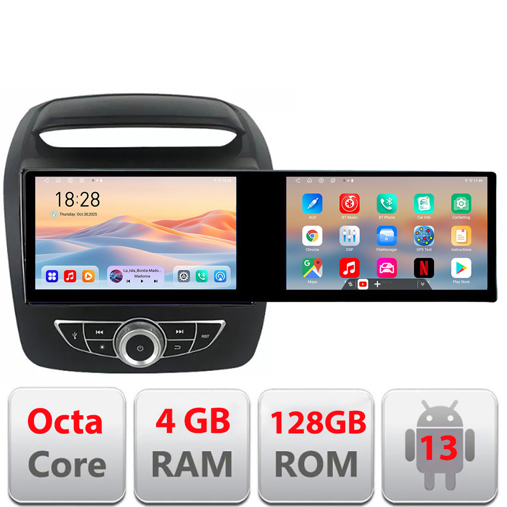 Navigatie Kia Sorento 2012-2015 masini cu navigatie de fabrica Edotec 2 ecrane 8 core 4+128 21.6 inch Incell android Wifi 5Ghz gps internet e CarStore Technology