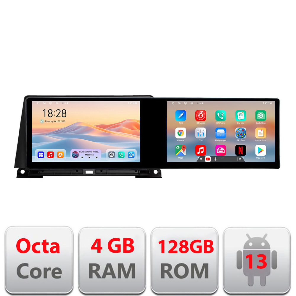 Navigatie Lexus NX 2011-2018 varianta high Lenovo Incell 1K 10.5 inch 8 core 4+64 carplay android auto radio internet kit-nx-2011-high+EDT-E211-RK CarStore Technology