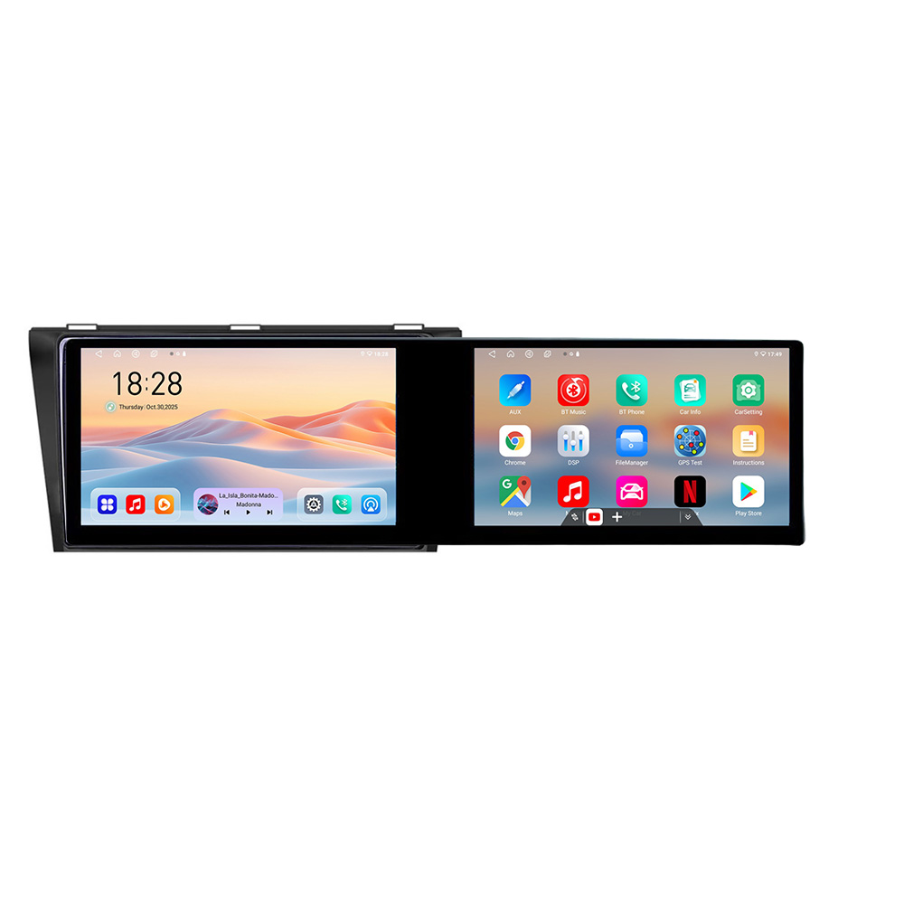 Navigatie Mazda 3 2004-2009 Kit-161 Edotec 2 ecrane 8 core 4+128 21.6 inch Incell android Wifi 5Ghz gps internet CarStore Technology