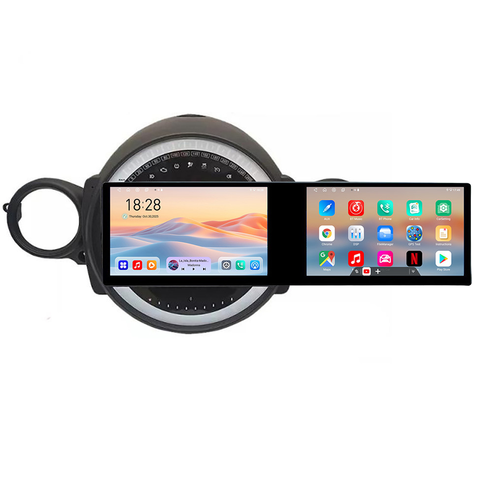 Navigatie Mini 2007-2011 Lenovo 8 core 4+64 10.5 inch Incell 1K android Wifi 5Ghz gps internet CarStore Technology