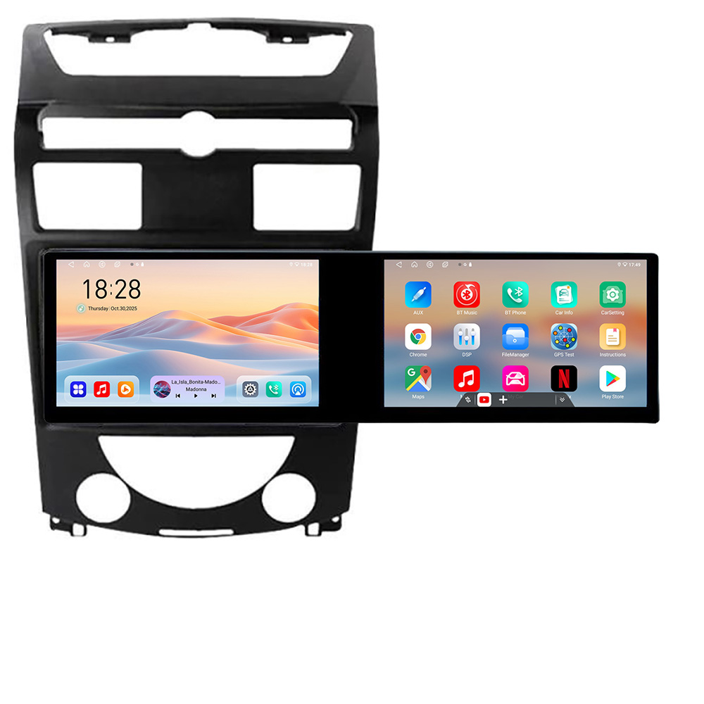 Navigatie Ssang Yong Rexton 2006-2013 Kit- rexton07 Edotec 2 ecrane 8 core 4+128 21.6 inch Incell android Wifi 5Ghz gps internet CarStore Technology