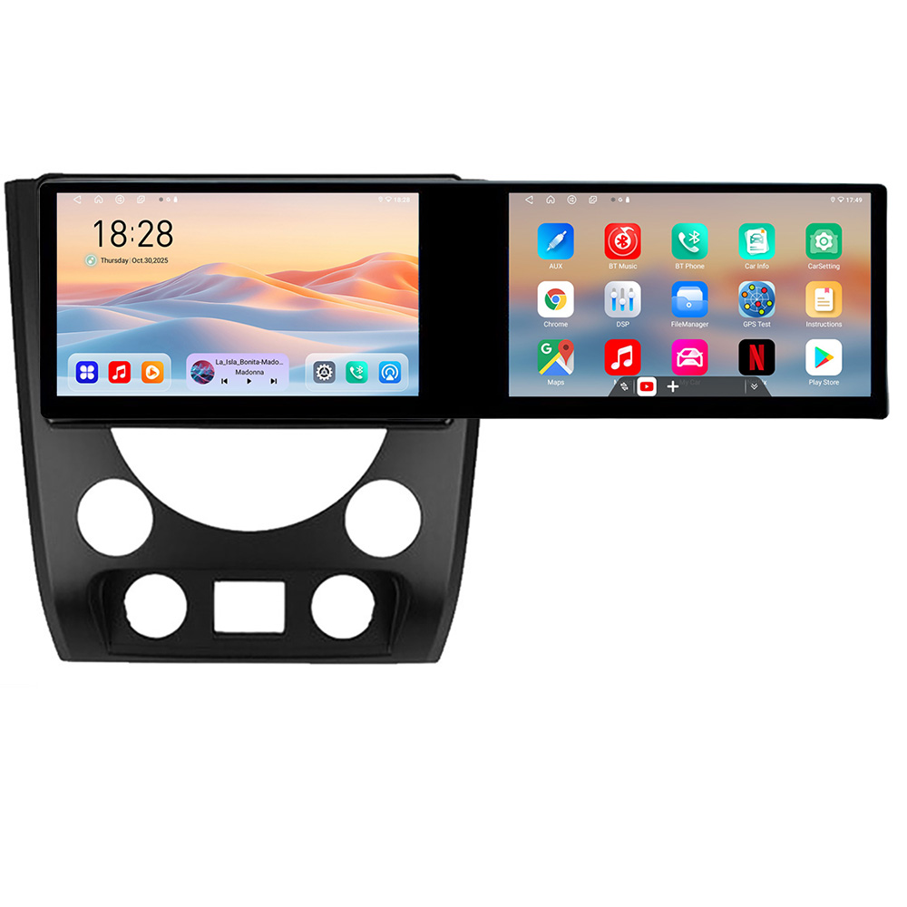 Navigatie Ssangyong Rexton 2013-2016 Edotec 2 ecrane 8 core 4+128 21.6 inch Incell android Wifi 5Ghz gps internet C CarStore Technology