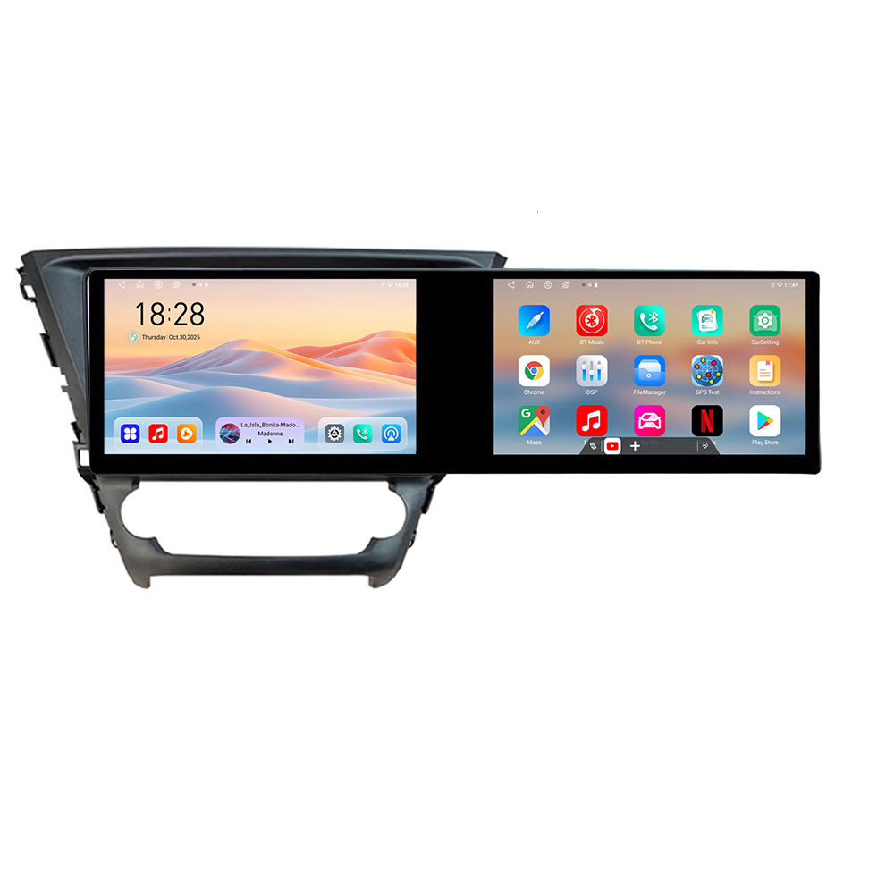 Navigatie Toyota Avensis 2015-2019 Edotec 2 ecrane 8 core 4+128 21.6 inch Incell android Wifi 5Ghz gps internet Kit-avensis-15+EDT-E CarStore Technology