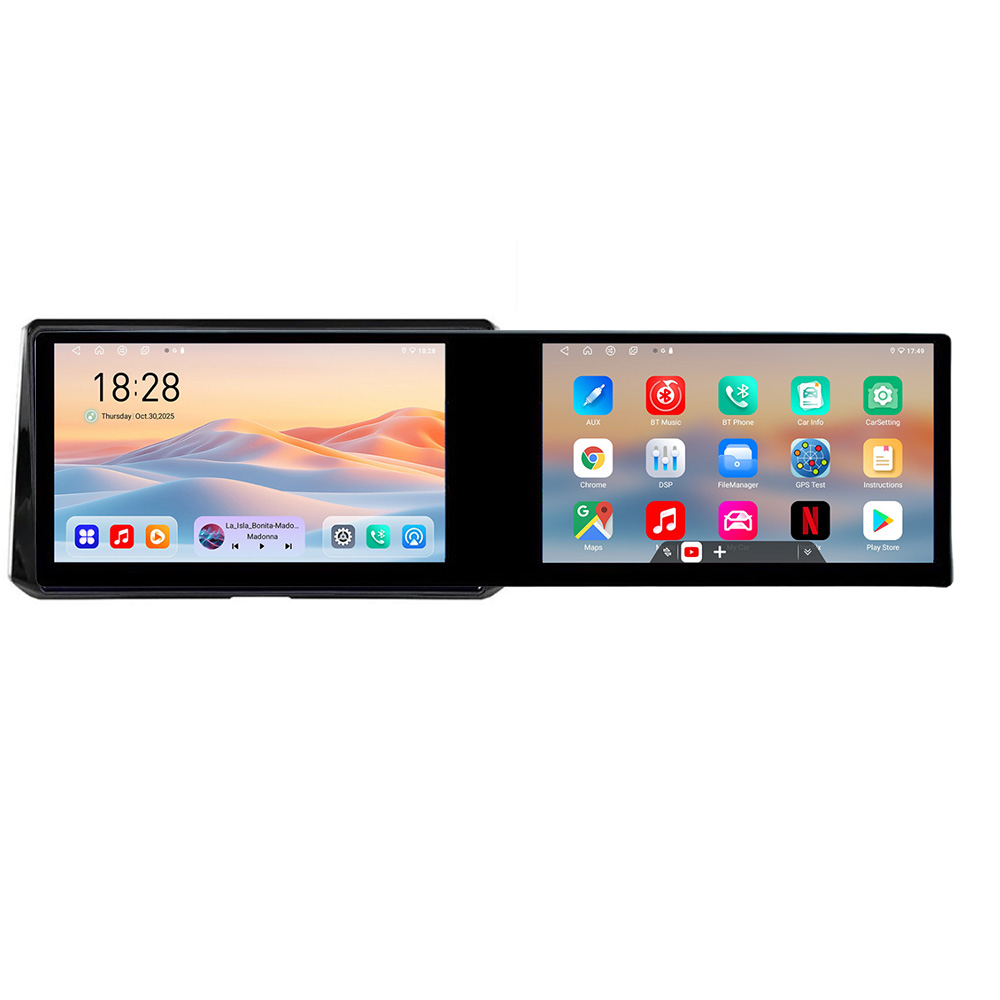 Navigatie Toyota Corolla dupa 2020 Kit-388 Edotec 2 ecrane 8 core 4+128 21.6 inch Incell android Wifi 5Ghz gps internet CarStore Technology