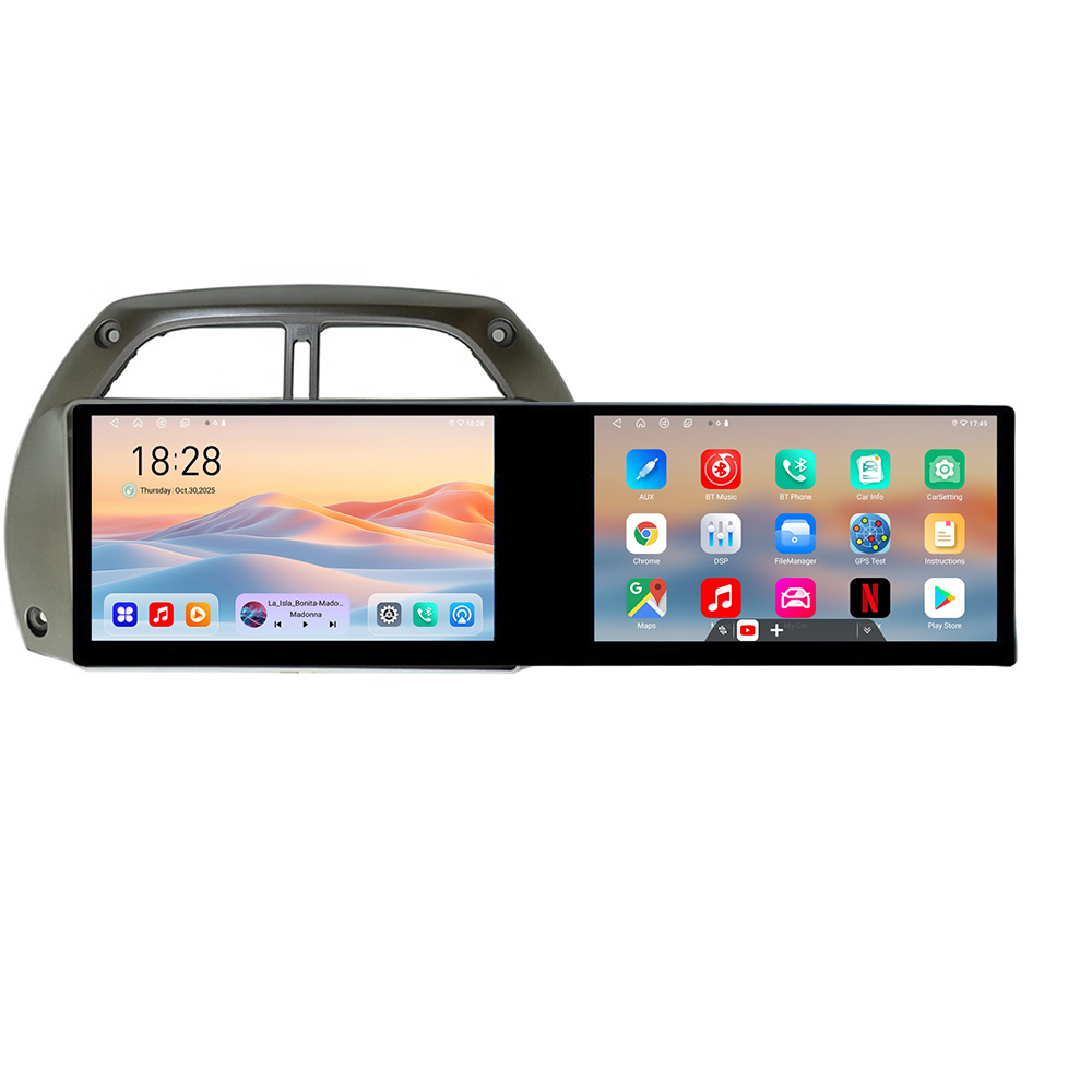 Navigatie Toyota Rav 4 2000-2004 Edotec 2 ecrane 8 core 4+128 21.6 inch Incell android Wifi 5Ghz gps internet kit-rav4-old CarStore Technology