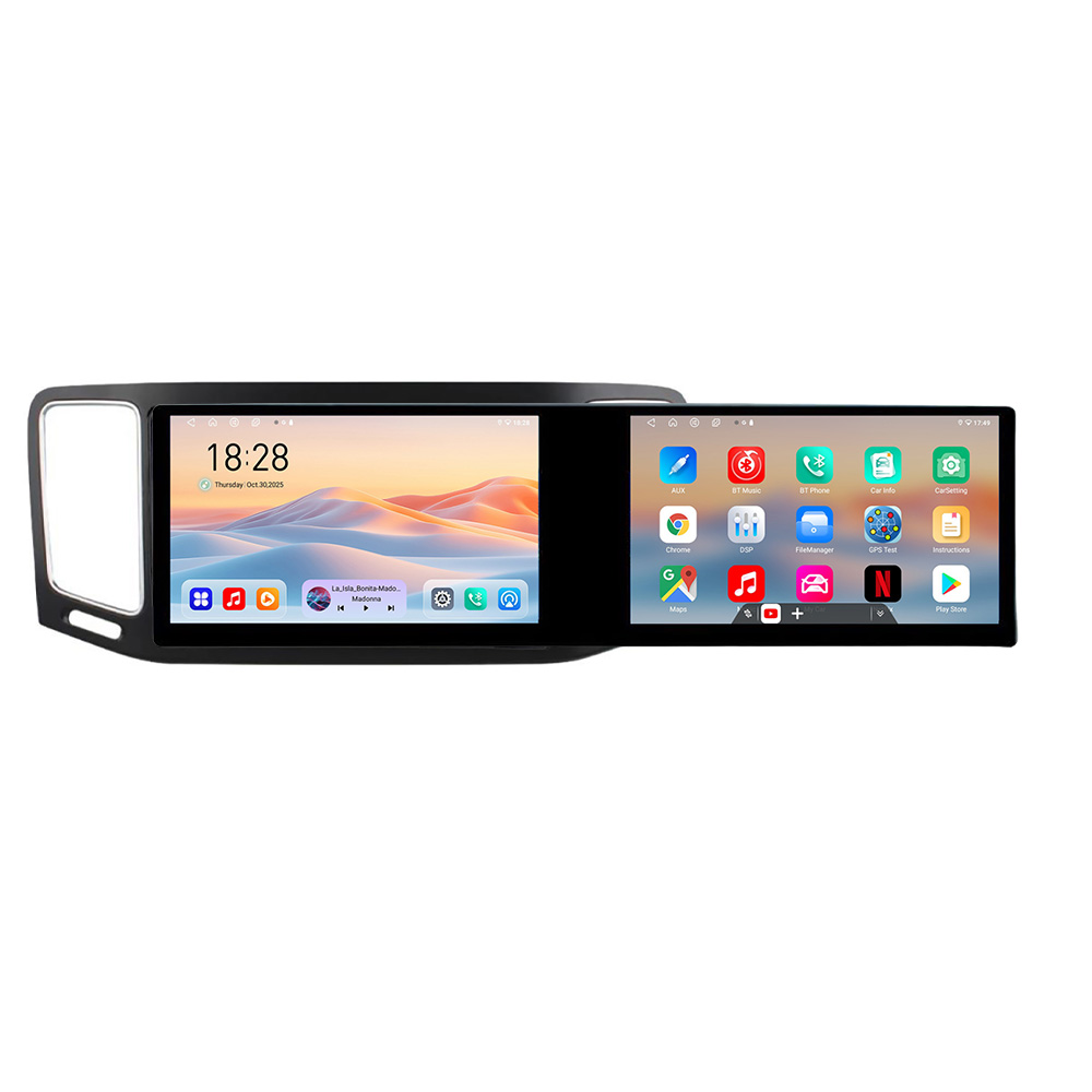 Navigatie VW Sharan 2011-2020 Kit-SHARAN Edotec 2 ecrane 8 core 4+128 21.6 inch Incell android Wifi 5Ghz gps internet CarStore Technology