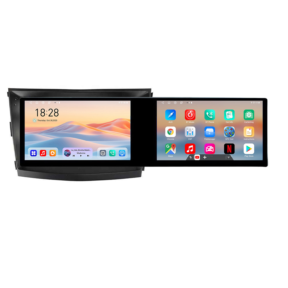 Navigatie SsangYong Tivoli 2015-2019 Edotec 2 ecrane 8 core 4+128 21.6 inch Incell android Wifi 5Ghz gps internet Kit-tivoli2015 CarStore Technology