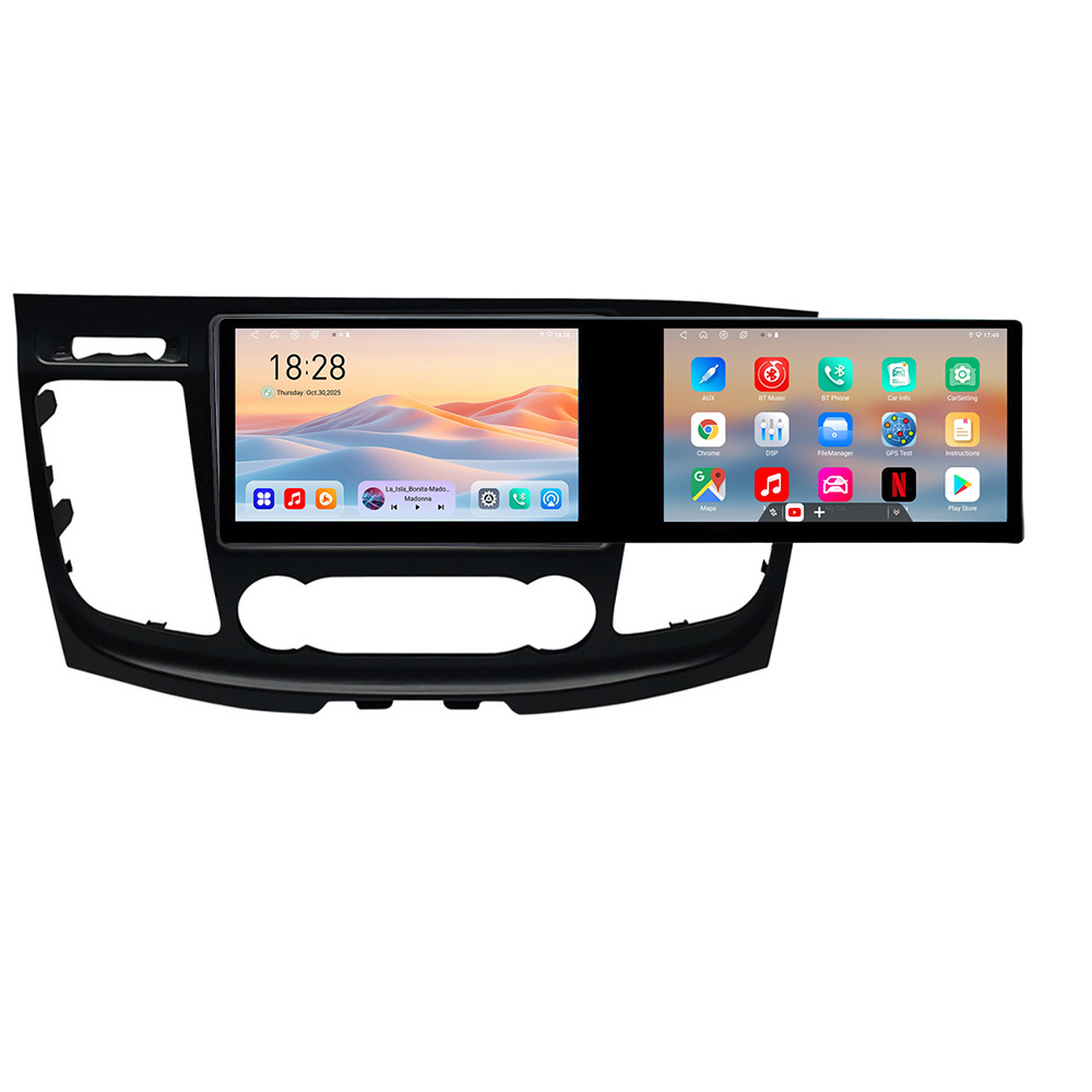 Navigatie Ford Transit 2019- varianta cu radio cd simplu Edotec 2 ecrane 8 core 4+128 21.6 inch Incell android Wifi 5Ghz gps internet Kit-transit-2019-a CarStore Technology