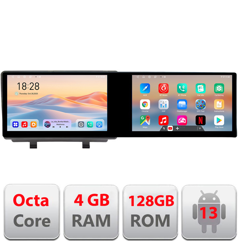 Navigatie Opel Zafira C 2011-2019 Lenovo Incell 1K 10.5 inch 8 core 4+64 carplay android auto radio internet KIT-zafira-c+EDT-E211-RK CarStore Technology