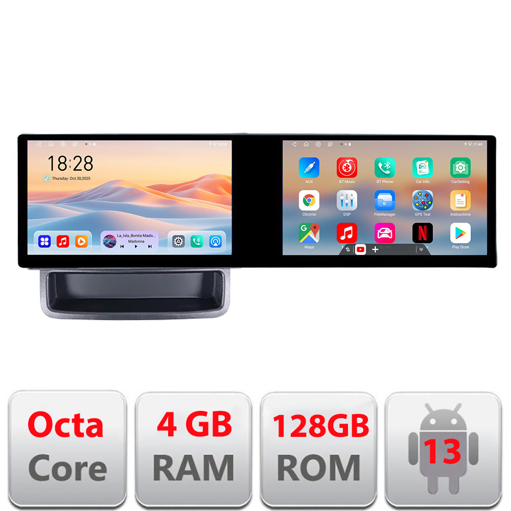 Navigatie Renault Traffic 2009-2014 Lenovo 8 core 4+64 10.5 inch Incell 1K android Wifi 5Ghz gps internet CarStore Technology