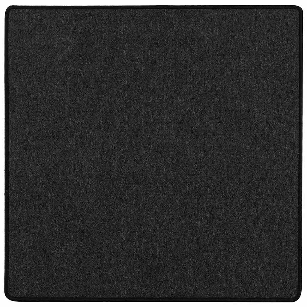 Runner din covor Antracit 100 x 100 cm 100% polipropilenă GartenMobel Dekor