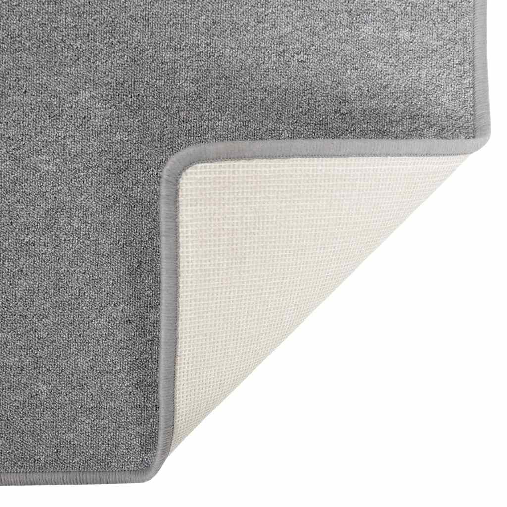 Runner din covor Gri deschis 100 x 100 cm 100% polipropilenă GartenMobel Dekor