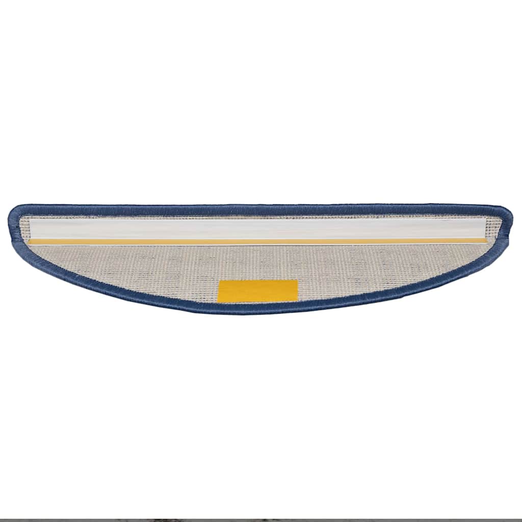 Mochete autocolante pentru scară 15 pcs albastru 56 x 17 x 3 cm GartenMobel Dekor