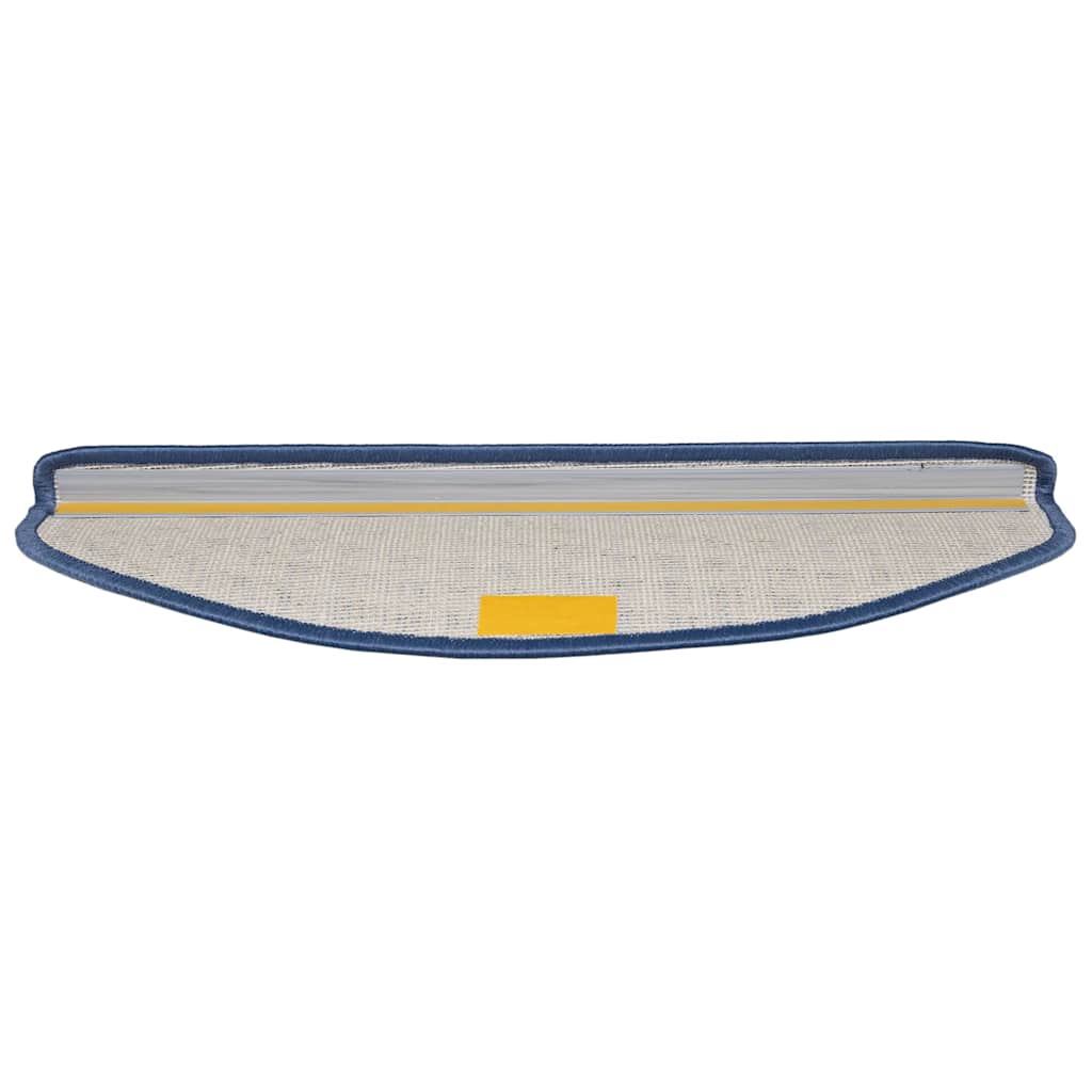 Mochete autocolante pentru scară 15 pcs albastru 65 x 21 x 4 cm GartenMobel Dekor