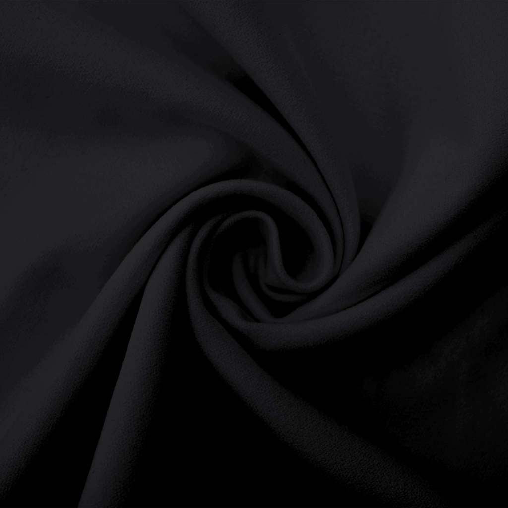 Prosoape Sport 2 pcs Negru 180 x 90 cm Poliester și poliamidă GartenMobel Dekor