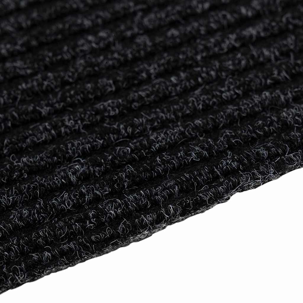 Runner din covor Antracit 80 x 400 cm țesătură GartenMobel Dekor