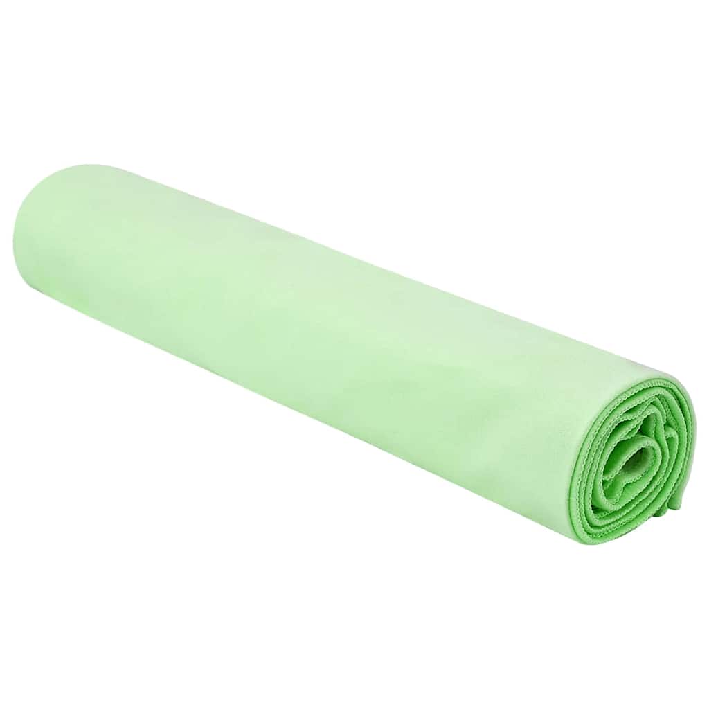 Prosoape Sport 2 pcs Verde 140 x 70 cm Poliester și poliamidă GartenMobel Dekor