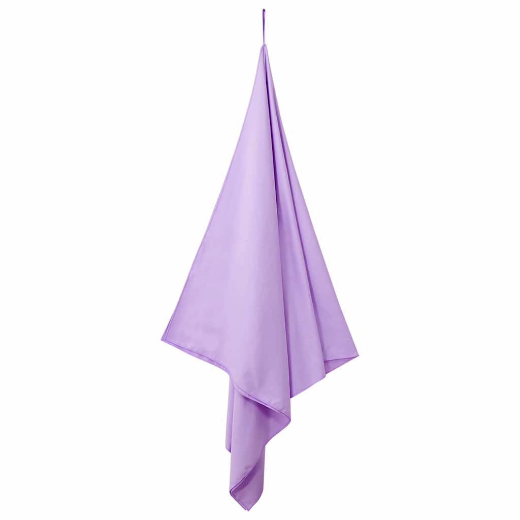 Prosoape Sport 2 pcs Violet 200 x 100 cm Poliester și poliamidă GartenMobel Dekor