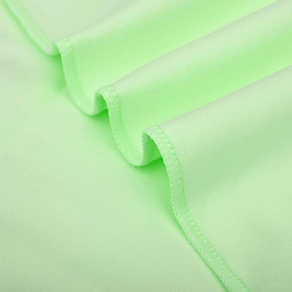 Set de Prosoape Sport 3 pcs Verde Poliester și poliamidă GartenMobel Dekor