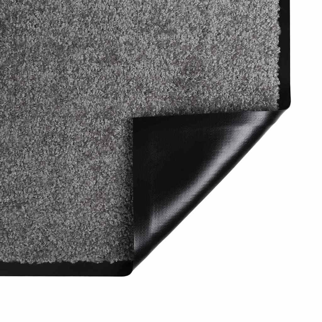 Covoraș de intrare Gri deschis 60 x 40 x 1.2 cm Țesătură Teddy GartenMobel Dekor