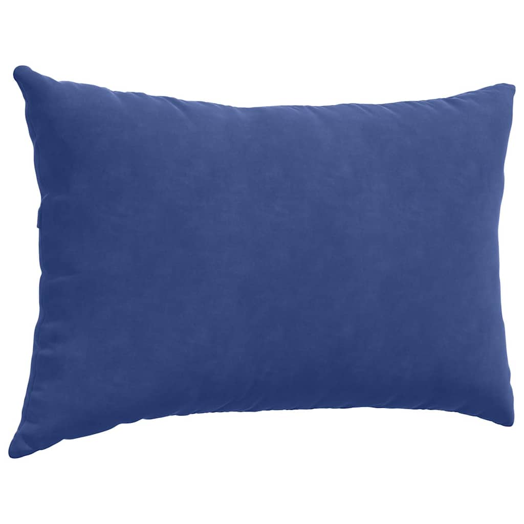 Perne pentru canapea 2 pcs Albastru Poliție 60 x 40 cm GartenMobel Dekor