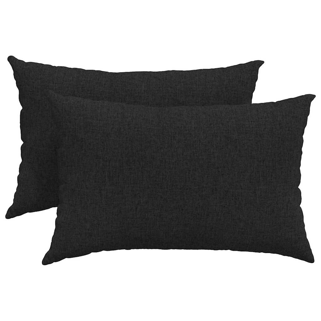 Perne pentru canapea 2 pcs Negru 40 x 60 cm GartenMobel Dekor